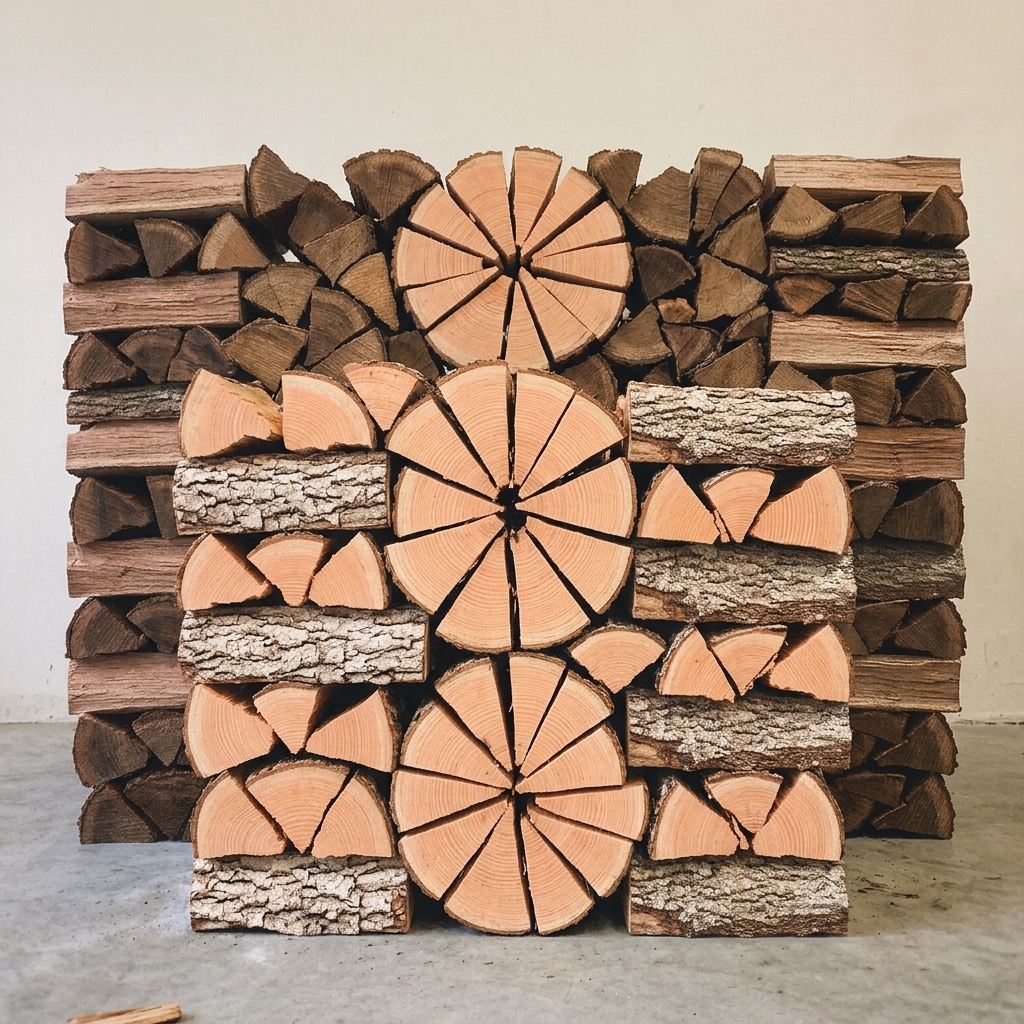 Spruce Firewood – Ready-to-Burn Split Logs (5 m³ Bundle)